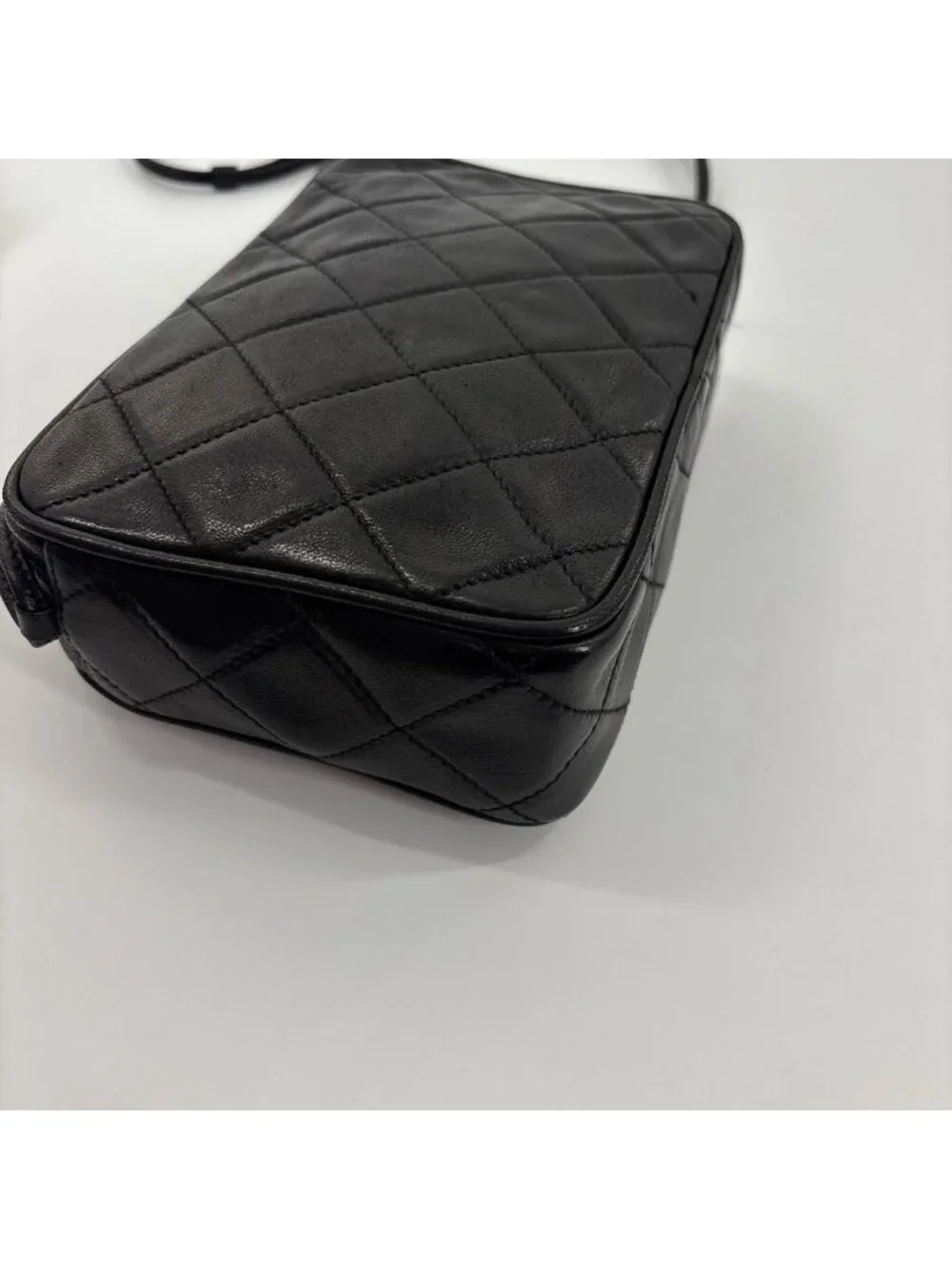 Chanel Lambskin Quilted Shoulder